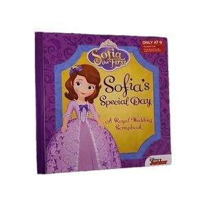 Sofia the First Sofia's Special Day Royal Wedding Scrapbook, Disney Junior Book